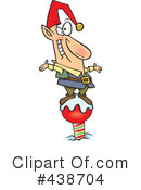 Christmas Elf Clipart #438704 by toonaday