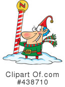 Christmas Elf Clipart #438710 by toonaday