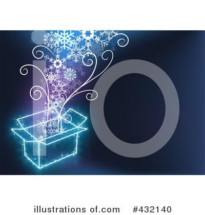 Royalty-Free (RF) Christmas Gift Clipart Illustration by dero - Stock Sample #432140