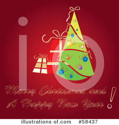 Christmas Tree Clipart #58437 by MilsiArt