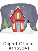 Christmas House Clipart #1163341 by BNP Design Studio
