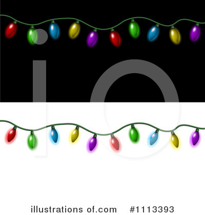 Royalty-Free (RF) Christmas Lights Clipart Illustration by KJ Pargeter - Stock Sample #1113393
