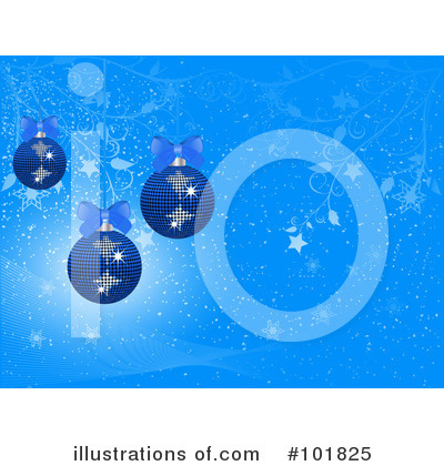 Royalty-Free (RF) Christmas Ornament Clipart Illustration by elaineitalia - Stock Sample #101825