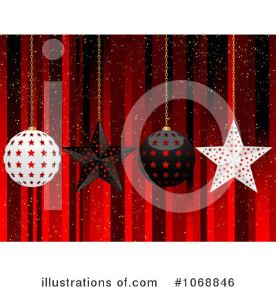 Royalty-Free (RF) Christmas Ornament Clipart Illustration by elaineitalia - Stock Sample #1068846