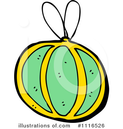 Royalty-Free (RF) Christmas Ornament Clipart Illustration by lineartestpilot - Stock Sample #1116526