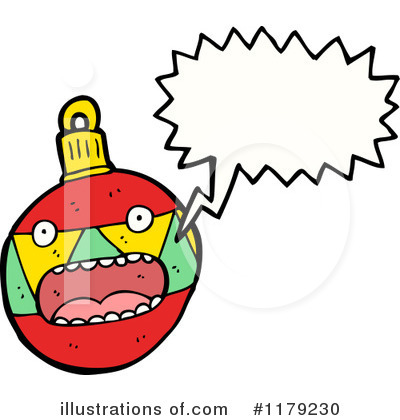 Royalty-Free (RF) Christmas Ornament Clipart Illustration by lineartestpilot - Stock Sample #1179230