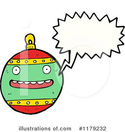 Royalty-Free (RF) Christmas Ornament Clipart Illustration by lineartestpilot - Stock Sample #1179232