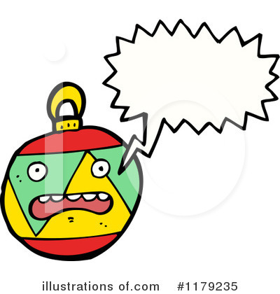 Royalty-Free (RF) Christmas Ornament Clipart Illustration by lineartestpilot - Stock Sample #1179235