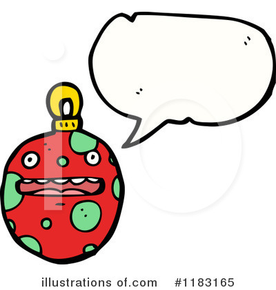 Royalty-Free (RF) Christmas Ornament Clipart Illustration by lineartestpilot - Stock Sample #1183165