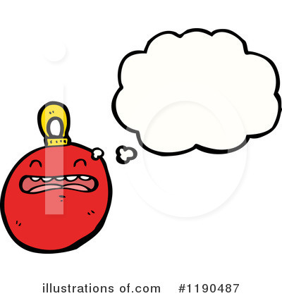 Royalty-Free (RF) Christmas Ornament Clipart Illustration by lineartestpilot - Stock Sample #1190487