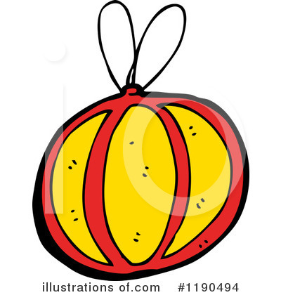 Royalty-Free (RF) Christmas Ornament Clipart Illustration by lineartestpilot - Stock Sample #1190494