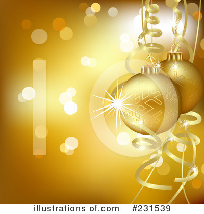 Royalty-Free (RF) Christmas Ornament Clipart Illustration by dero - Stock Sample #231539