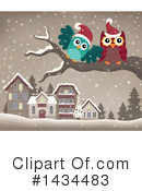 Christmas Owl Clipart #1434483 by visekart