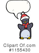 Christmas Penguin Clipart #1155430 by lineartestpilot
