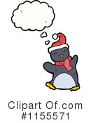 Christmas Penguin Clipart #1155571 by lineartestpilot