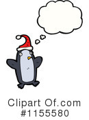 Christmas Penguin Clipart #1155580 by lineartestpilot