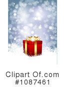 Christmas Present Clipart #1087461 by KJ Pargeter