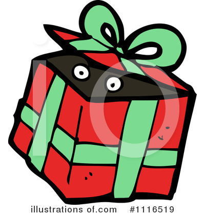 Christmas Gift Clipart #1116519 by lineartestpilot