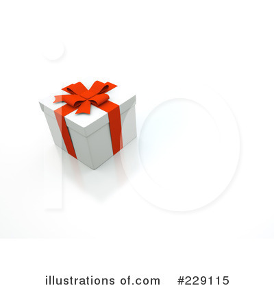Royalty-Free (RF) Christmas Present Clipart Illustration by chrisroll - Stock Sample #229115