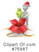 Christmas Present Clipart #75987 by 3poD