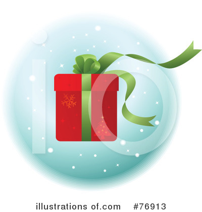 Royalty-Free (RF) Christmas Pressent Clipart Illustration by Qiun - Stock Sample #76913