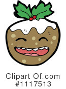 Christmas Pudding Clipart #1117513 by lineartestpilot