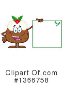 Christmas Pudding Clipart #1366758 by Hit Toon