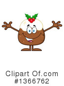 Christmas Pudding Clipart #1366762 by Hit Toon
