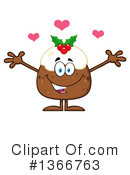 Christmas Pudding Clipart #1366763 by Hit Toon