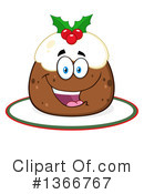 Christmas Pudding Clipart #1366767 by Hit Toon