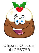 Christmas Pudding Clipart #1366768 by Hit Toon