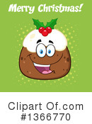 Christmas Pudding Clipart #1366770 by Hit Toon