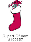 Christmas Stocking Clipart #100657 by Andy Nortnik