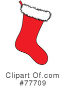 Christmas Stocking Clipart #77709 by Pams Clipart