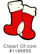 Christmas Stockings Clipart #1186655 by lineartestpilot