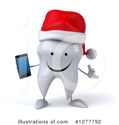 Christmas Tooth Clipart #1277792 by Julos