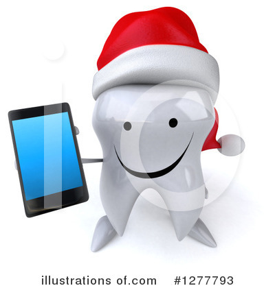 Christmas Tooth Clipart #1277793 by Julos