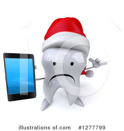 Christmas Tooth Clipart #1277799 by Julos