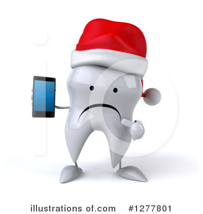 Christmas Tooth Clipart #1277801 by Julos