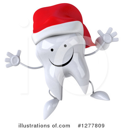 Christmas Tooth Clipart #1277809 by Julos