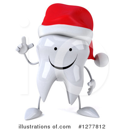 Christmas Tooth Clipart #1277812 by Julos