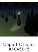 Christmas Tree Clipart #1045015 by oboy
