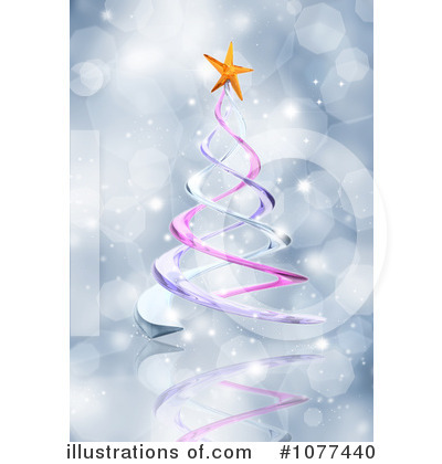 Royalty-Free (RF) Christmas Tree Clipart Illustration by KJ Pargeter - Stock Sample #1077440