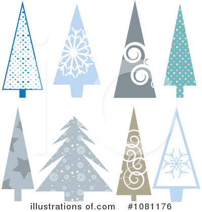 Royalty-Free (RF) Christmas Tree Clipart Illustration by KJ Pargeter - Stock Sample #1081176