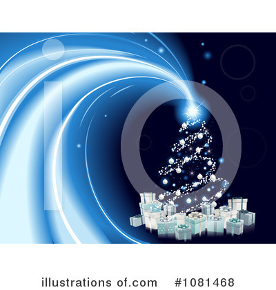 Royalty-Free (RF) Christmas Tree Clipart Illustration by AtStockIllustration - Stock Sample #1081468