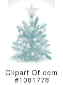 Christmas Tree Clipart #1081778 by elaineitalia