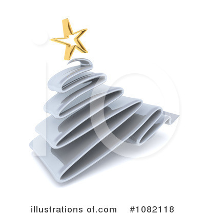 Royalty-Free (RF) Christmas Tree Clipart Illustration by KJ Pargeter - Stock Sample #1082118