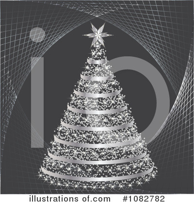 Royalty-Free (RF) Christmas Tree Clipart Illustration by Andrei Marincas - Stock Sample #1082782