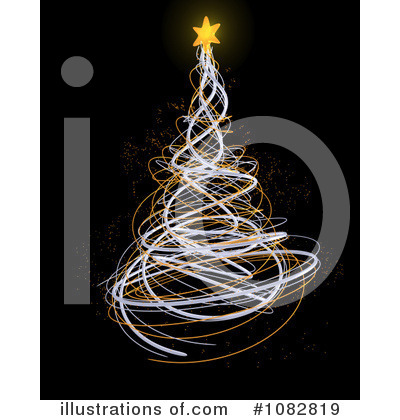 Royalty-Free (RF) Christmas Tree Clipart Illustration by KJ Pargeter - Stock Sample #1082819