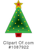 Christmas Tree Clipart #1087922 by Maria Bell